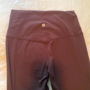 Lululemon Align leggings size 6 Dark Brown